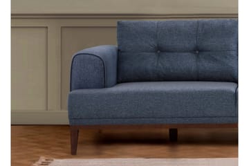 Valsot 4-sits Soffa med Divan - Mörkblå - Möbler - Vardagsrum - Soffor - Divansoffa & schäslong