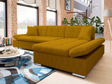 Vananda 3-sits Bäddsoffa med divan och förvaring - Möbler - Vardagsrum - Soffor - Hörnsoffor