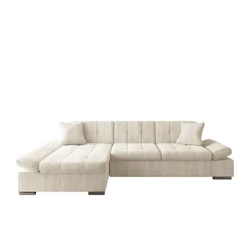 Vananda 3-sits Bäddsoffa med divan och förvaring