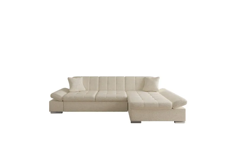 Vananda Soffa med Divan 3-sits, Beige