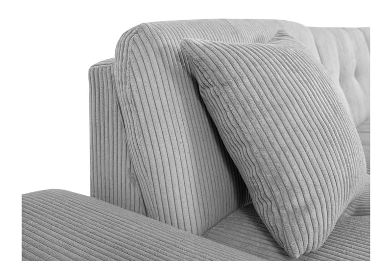 Vananda Soffa med Divan 3-sits - Grön - Möbler - Vardagsrum - Soffor - Divansoffa & schäslong