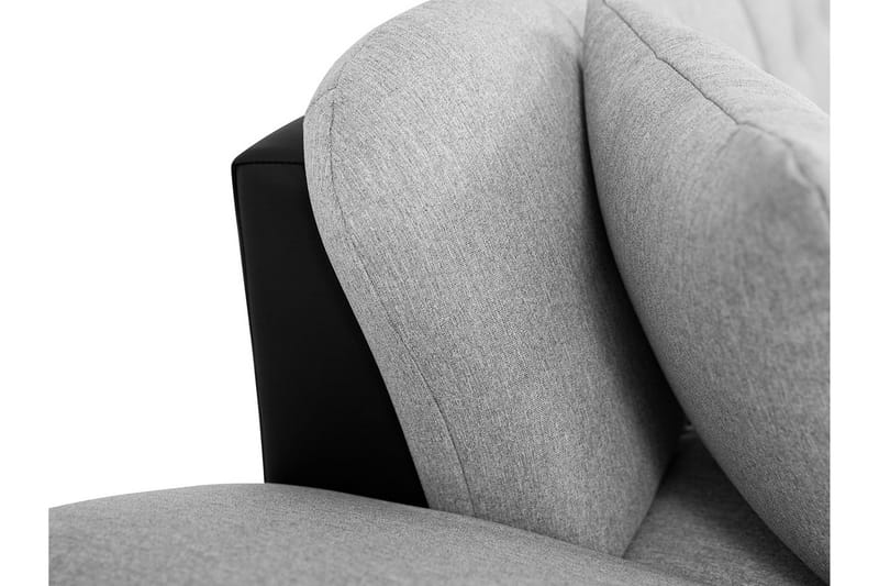 Vananda Soffa med Divan 3-sits i Bouclé - Grå - Möbler - Vardagsrum - Soffor - Divansoffa & schäslong