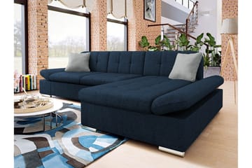 Vananda Soffa med Divan 3-sits - Marinblå - Möbler - Vardagsrum - Bäddsoffor - Bäddsoffa divan