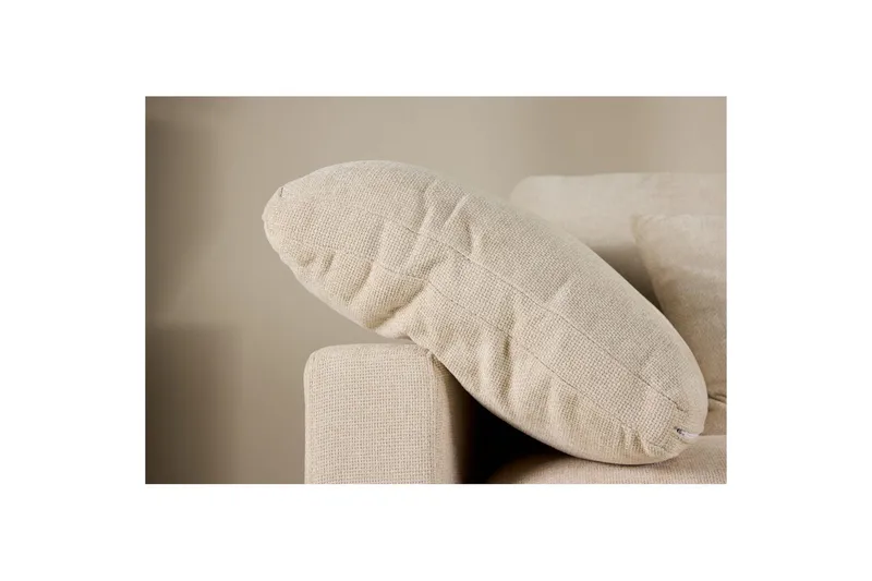 Vanlig Soffa med enkeldivan utan schäslong VIND Hörnsoffa VIND Amalfi Beige Beige - Möbler - Vardagsrum - Soffor - Divansoffa & schäslong