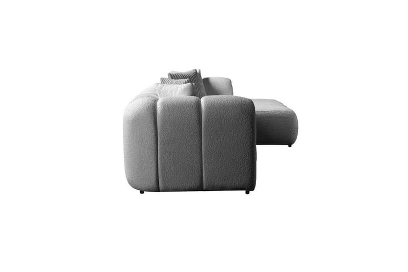 Varrel Soffa med Divan 3-sits - Grå - Möbler - Vardagsrum - Soffor - Divansoffa & schäslong