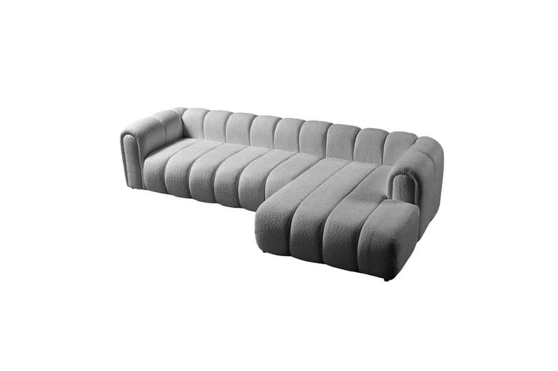 Varrel Soffa med Divan 3-sits - Grå - Möbler - Vardagsrum - Soffor - Divansoffa & schäslong