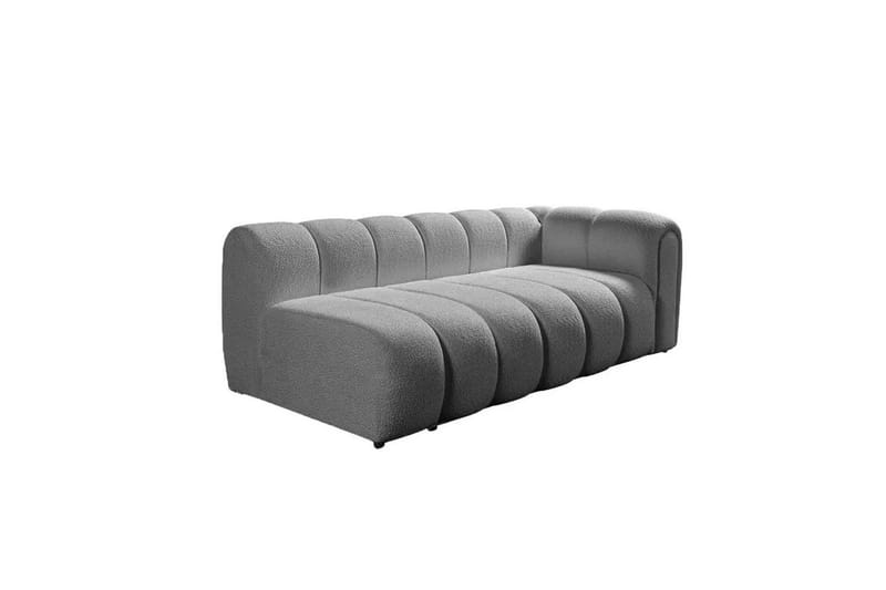 Varrel Soffa med Divan 3-sits - Grå - Möbler - Vardagsrum - Soffor - Divansoffa & schäslong