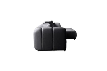 Varrel Soffa med Divan 3-sits - Mörkgrå - Möbler - Vardagsrum - Soffor - Divansoffa & schäslong