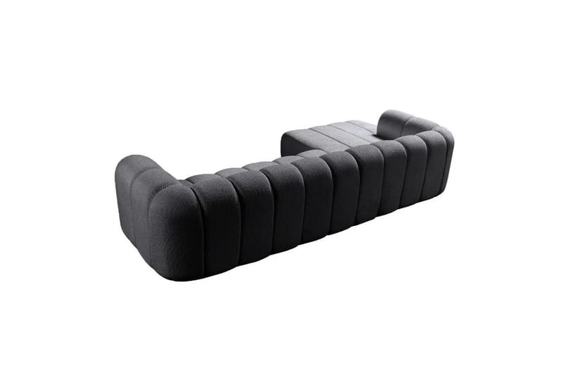 Varrel Soffa med Divan 3-sits - Mörkgrå - Möbler - Vardagsrum - Soffor - Divansoffa & schäslong