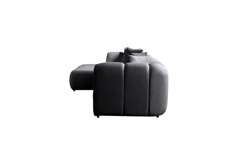 Varrel Soffa med Divan 3-sits - Mörkgrå - Möbler - Vardagsrum - Soffor - Divansoffa & schäslong