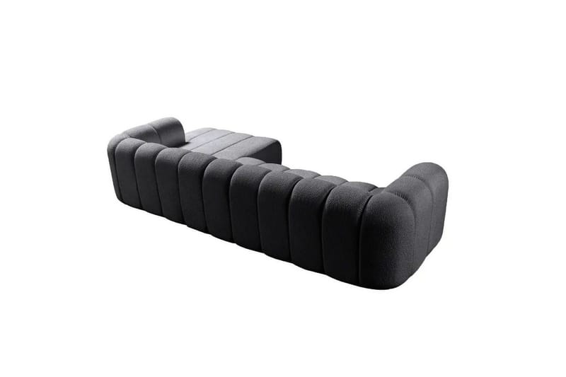 Varrel Soffa med Divan 3-sits - Mörkgrå - Möbler - Vardagsrum - Soffor - Divansoffa & schäslong