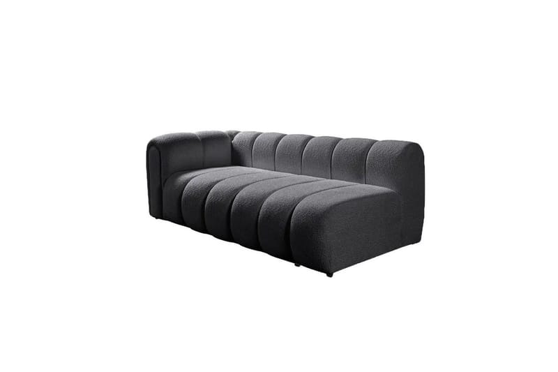 Varrel Soffa med Divan 3-sits - Mörkgrå - Möbler - Vardagsrum - Soffor - Divansoffa & schäslong