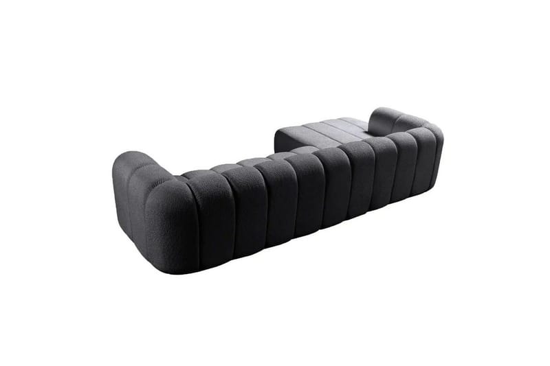 Varrel Soffa med Divan 3-sits - Mörkgrå - Möbler - Vardagsrum - Soffor - Divansoffa & schäslong