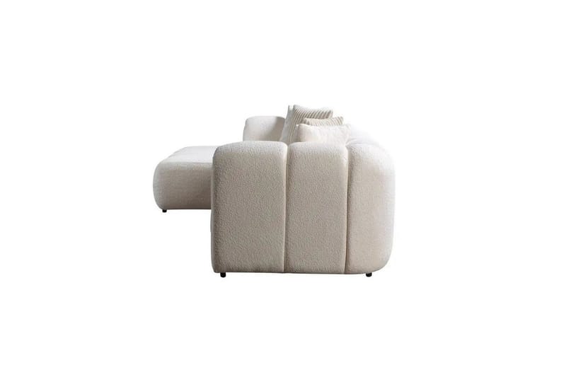 Varrel Soffa med Divan 3-sits - Vit - Möbler - Vardagsrum - Soffor - Divansoffa & schäslong