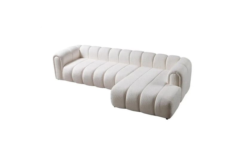 Varrel Soffa med Divan 3-sits - Vit - Möbler - Vardagsrum - Soffor - Divansoffa & schäslong