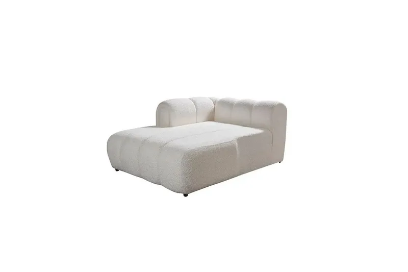 Varrel Soffa med Divan 3-sits - Vit - Möbler - Vardagsrum - Soffor - Divansoffa & schäslong