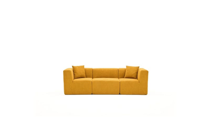 Veyno Soffa 3-sits - Orange - Möbler - Vardagsrum - Soffor - 3-sits soffor