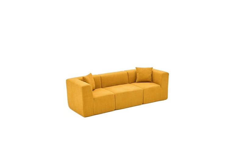 Veyno Soffa 3-sits - Orange - Möbler - Vardagsrum - Soffor - 3-sits soffor