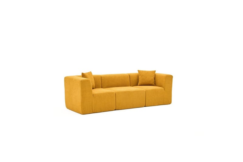 Veyno Soffa 3-sits - Orange - Möbler - Vardagsrum - Soffor - 3-sits soffor