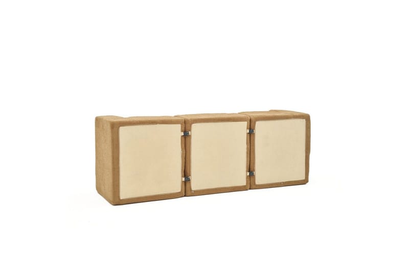 Veyno Soffa med Divan 3-sits - Brun - Möbler - Vardagsrum - Soffor - Divansoffa & schäslong