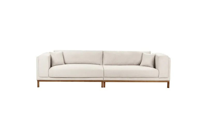 Viktorp Soffa 4-sits, Beige