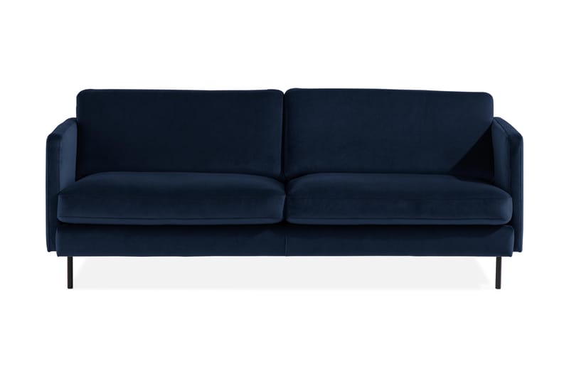VILLEMO Sammetssoffa 3-sits - 3-sits soffor - Sammetssoffor