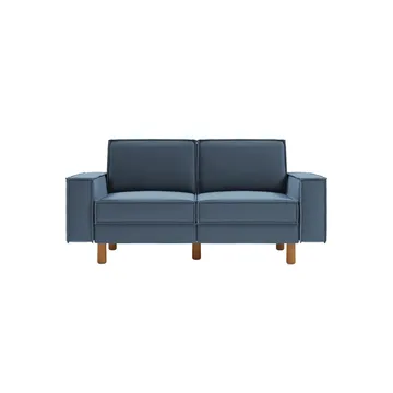 Vilsa 2-sits Soffa - Brun/Mörkblå - Möbler - Vardagsrum - Soffor - 2-sits soffor