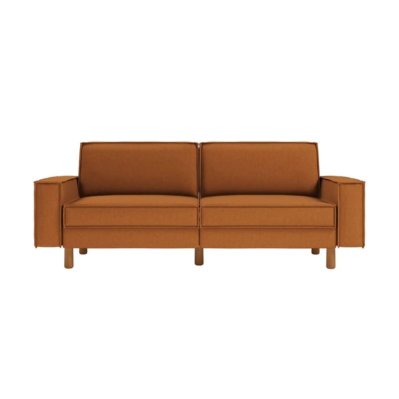 Vilsa 3-sits Soffa - Brun/Flerfärgad - Möbler - Vardagsrum - Soffor - Sammetssoffor