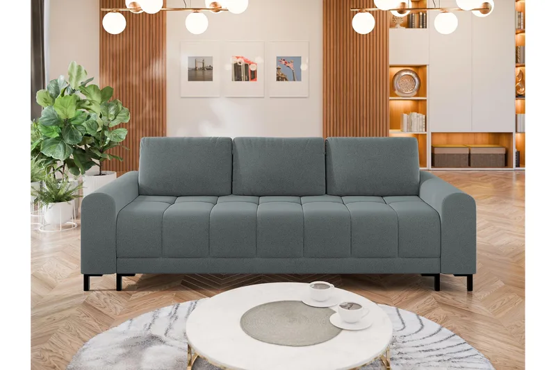 Vilshult Soffa 3-sits - Gr å - Möbler - Vardagsrum - Soffor - 3-sits soffor