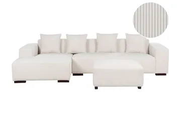 Westerfeld Hörnsoffa 4-sits - Vit - Möbler - Vardagsrum - Soffor - Hörnsoffor