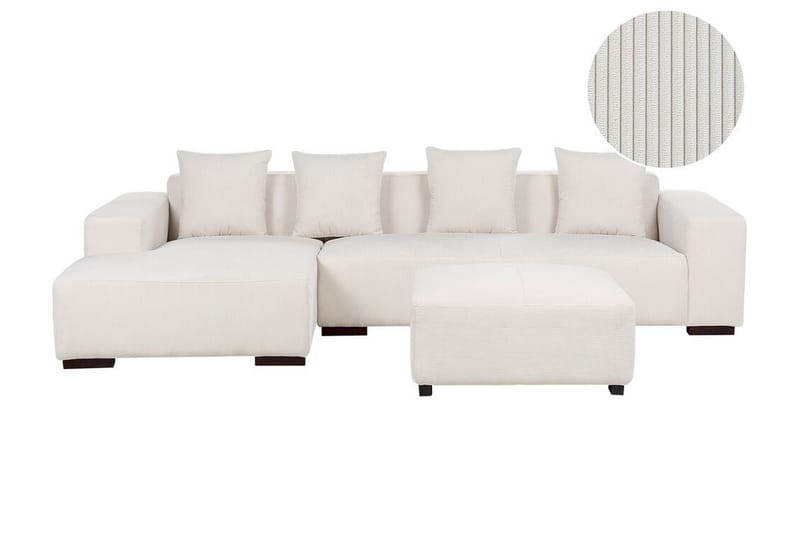 Westerfeld Hörnsoffa 4-sits - Vit - Möbler - Vardagsrum - Soffor - Hörnsoffor