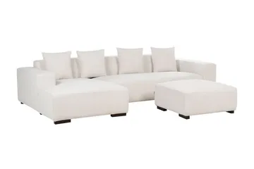 Westerfeld Hörnsoffa 4-sits - Vit - Möbler - Vardagsrum - Soffor - Hörnsoffor