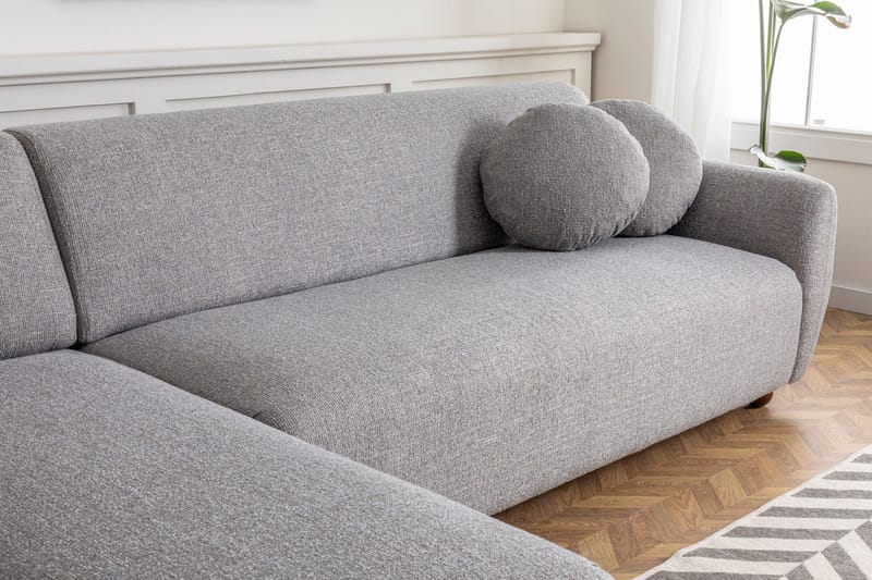 Whitecliffs Divansoffa 3-sits - Grå - Möbler - Vardagsrum - Soffor - Divansoffa & schäslong