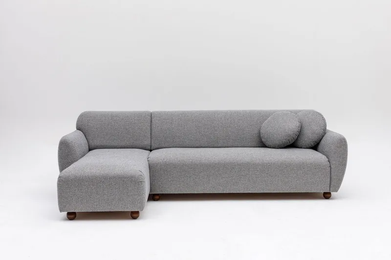 Whitecliffs Divansoffa 3-sits, Grå