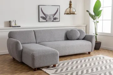 Whitecliffs Divansoffa 3-sits - Grå - Möbler - Vardagsrum - Soffor - Divansoffa & schäslong
