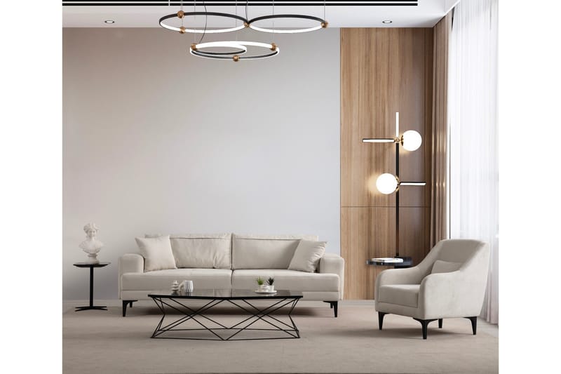 Winskill 3-sits Soffa - Ecru - Möbler - Vardagsrum - Soffor - 3-sits soffor