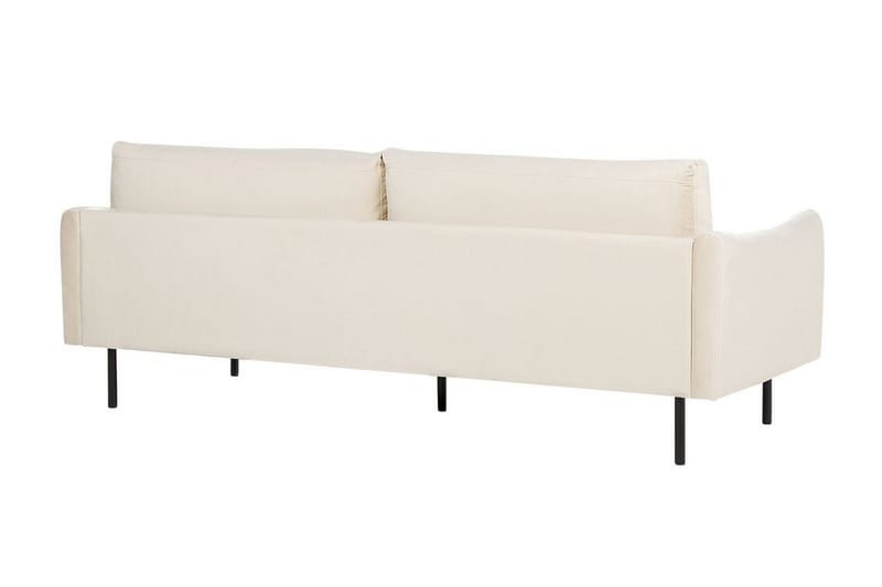 Woodal Soffa 3-sits - Beige/Svart - Möbler - Vardagsrum - Soffor - Sammetssoffor
