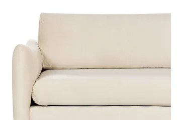 Woodal Soffa 3-sits - Beige/Svart - Möbler - Vardagsrum - Soffor - Sammetssoffor