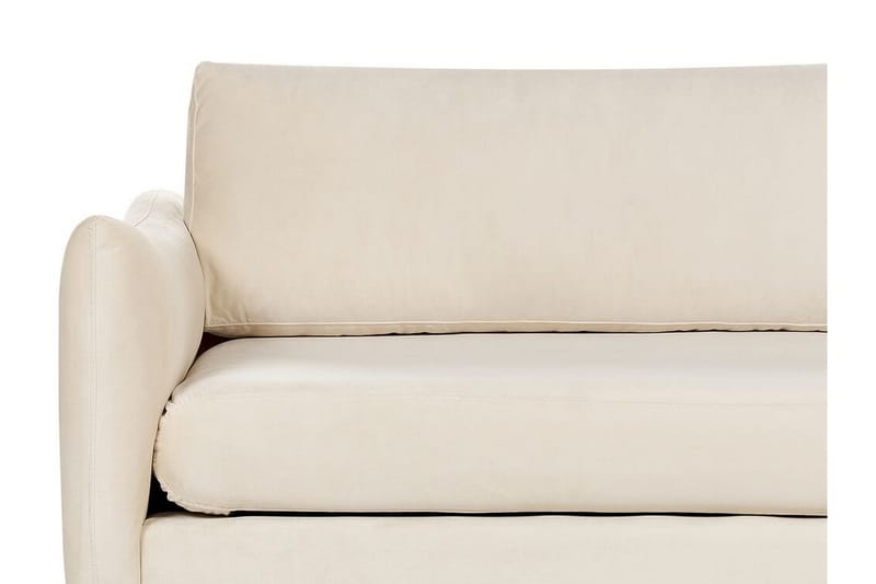 Woodal Soffa 3-sits - Beige/Svart - Möbler - Vardagsrum - Soffor - Sammetssoffor
