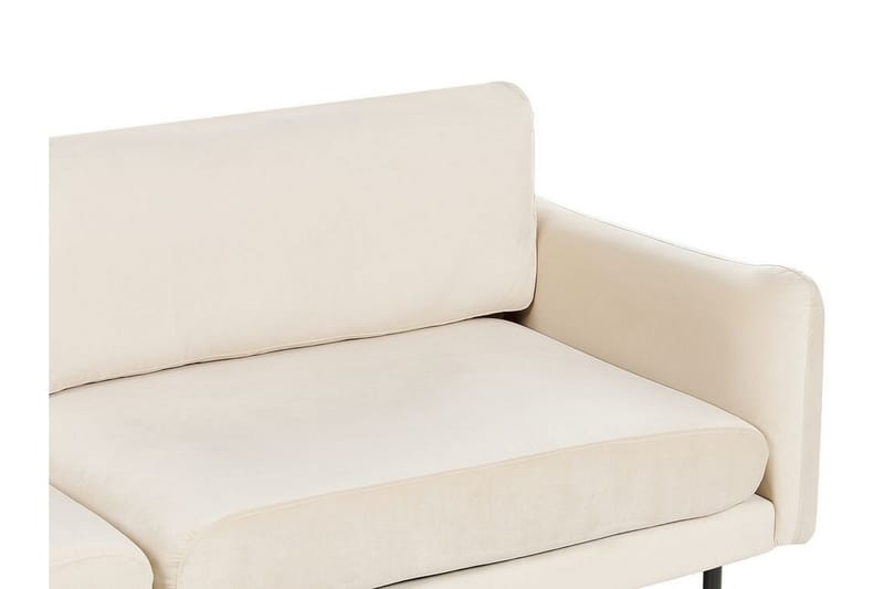 Woodal Soffa 3-sits - Beige/Svart - Möbler - Vardagsrum - Soffor - Sammetssoffor