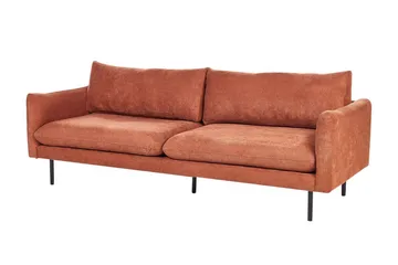 Woodal Soffa 3-sits - Brun/Svart - Möbler - Vardagsrum - Soffor - 3-sits soffor