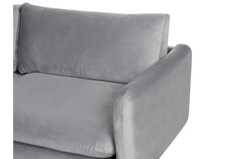 Woodal Soffa 3-sits - Grå/Svart - Möbler - Vardagsrum - Soffor - Sammetssoffor