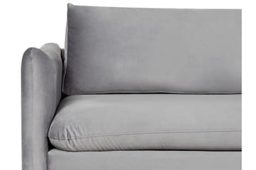 Woodal Soffa 3-sits - Grå/Svart - Möbler - Vardagsrum - Soffor - Sammetssoffor
