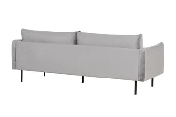 Woodal Soffa 3-sits - Grå/Svart - Möbler - Vardagsrum - Soffor - Sammetssoffor
