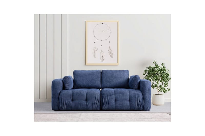 Yvara Soffa 2-sits - Marinblå - Möbler - Vardagsrum - Soffor - Modulsoffor - Komplett modulsoffa