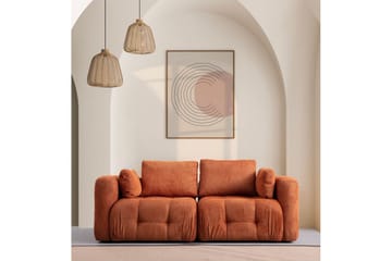 Yvara Soffa 2-sits - Orange - Möbler - Vardagsrum - Soffor - Modulsoffor - Komplett modulsoffa