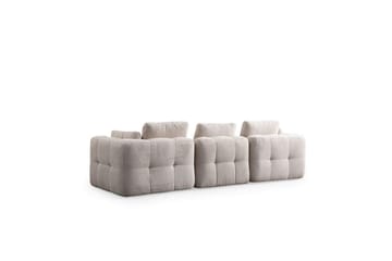 Yvara Soffa 3-sits - Beige - Möbler - Vardagsrum - Soffor - Modulsoffor - Komplett modulsoffa