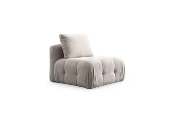 Yvara Soffa 3-sits - Beige - Möbler - Vardagsrum - Soffor - Modulsoffor - Komplett modulsoffa