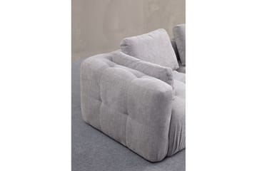 Yvara Soffa 3-sits - Grå - Möbler - Vardagsrum - Soffor - Modulsoffor - Komplett modulsoffa