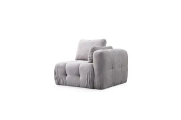 Yvara Soffa 3-sits - Grå - Möbler - Vardagsrum - Soffor - Modulsoffor - Komplett modulsoffa